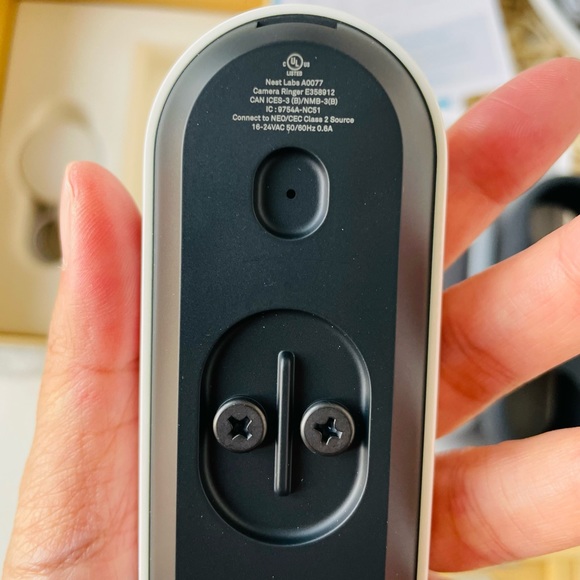 BNIB Nest Hello Video Doorbell (Wired) Camera + Security + Silicone Cover (Snow) - Picture 3 of 16